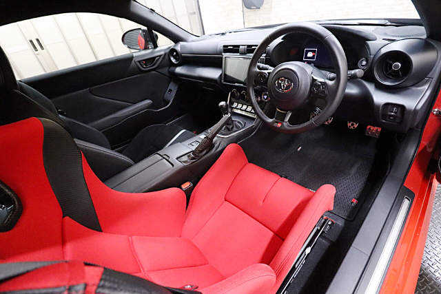 Interior of GR86 MFG CONCEPT 2022.