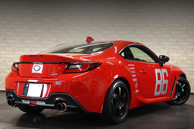 Rear exterior of GR86 MFG CONCEPT 2022.
