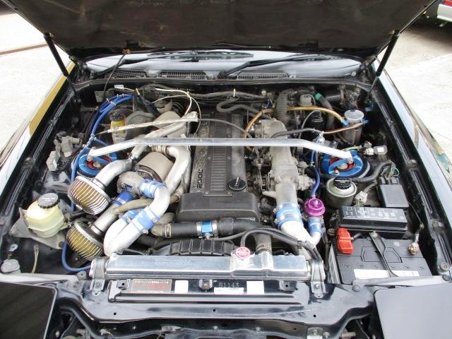 1JZ-GTE+KKK TWIN TURBOCHARGER.