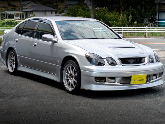 Front exterior of JZS161 ARISTO V300 VERTEX EDITION.