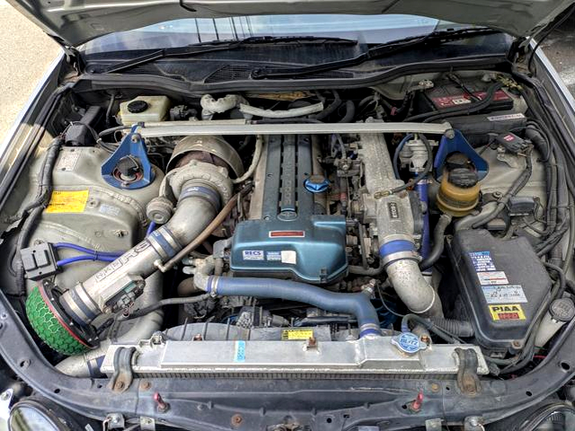 2JZ-GTE+HKS GT-PRO SINGLE TURBO.