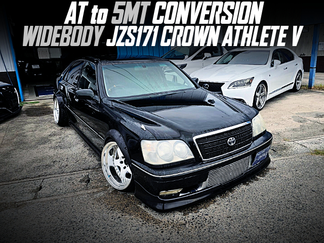 WIDEBODY JZS171 CROWN ATHLETE V With 5MT CONVERSION.