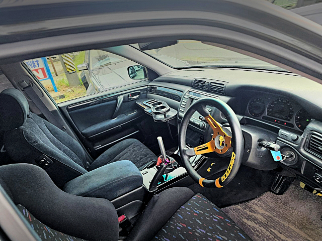 Manual Shift Conversion Interior of WIDEBODY JZS171 CROWN ATHLETE V.
