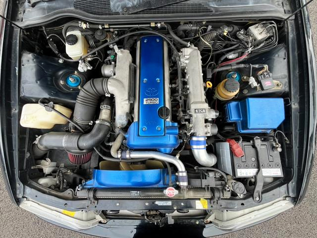 VVT-i 1JZ-GTE turbo engine of WIDEBODY JZX100 CHASER TOURER-V.