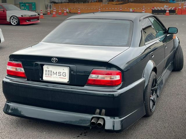 Rear exterior of WIDEBODY JZX100 CHASER TOURER-V.