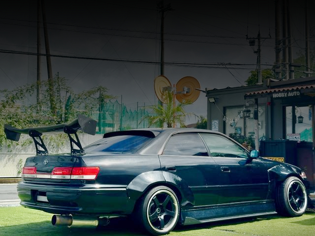 Rear exterior of WIDEBODY JZX100 MARK II TOURER-V.