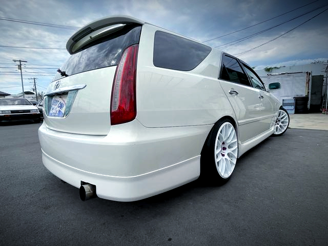 Rear exterior of JZX110W MARK II BLIT 2.5 iR-V.