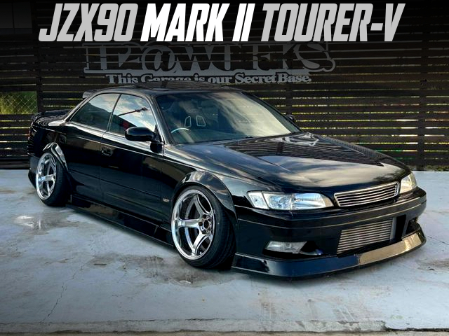 前後オーバーフェンダーワイド!5速マニュアル換装&公認!JZX90系マークIIツアラーVの国内中古車を掲載