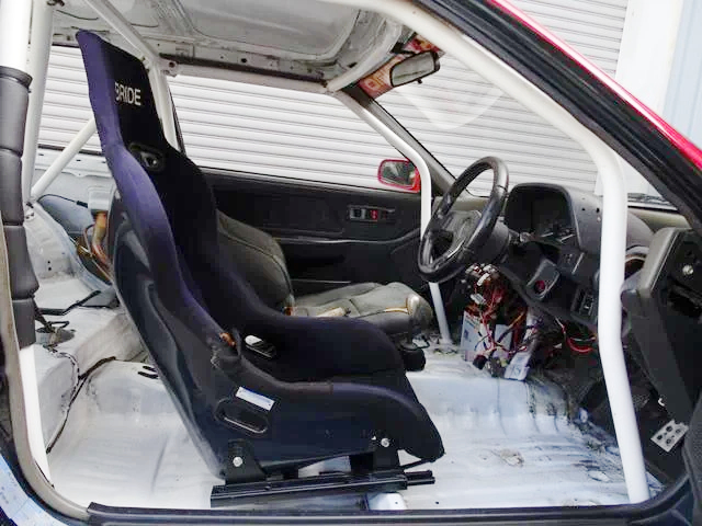 Interior of KANJOZOKU SPEC EF9 CIVIC SiR.
