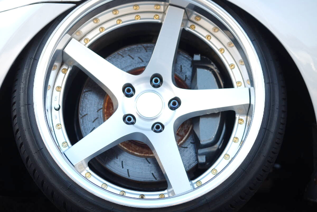 Front Rim of Stance Custom 2nd Gen LEXUS IS250.