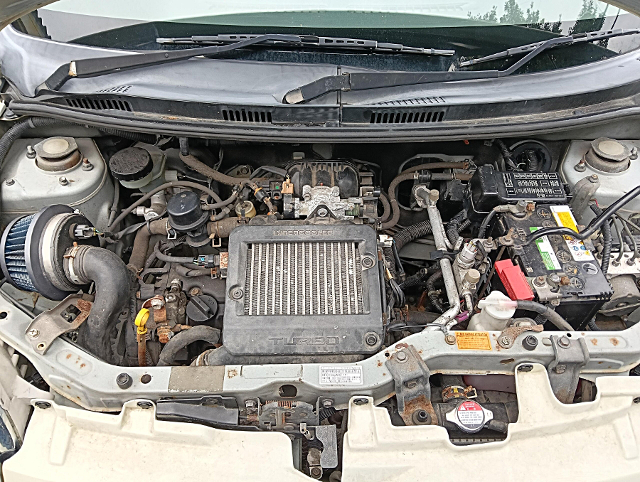 EF-DET turbo engine installed L650S MIRA GINO X.
