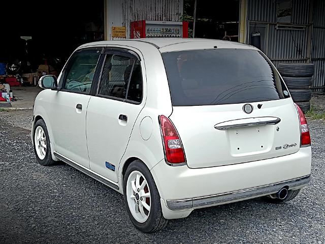 Rear exterior of L650S MIRA GINO X.