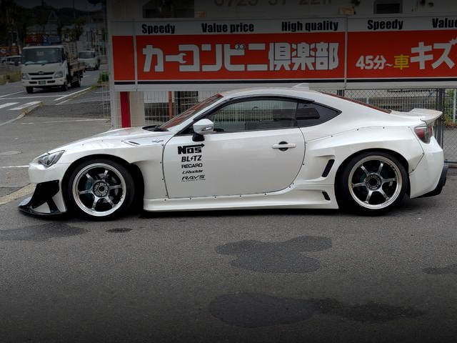 Left-Side exterior of PANDEM WIDEBODY ZN6 TOYOTA 86GT.