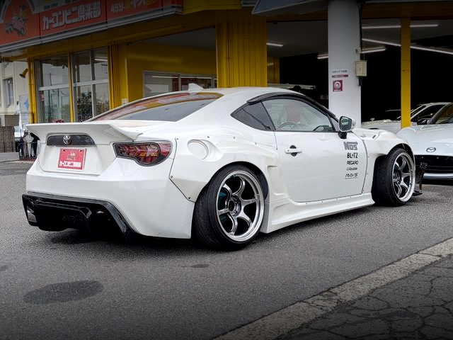 Rear exterior of PANDEM WIDEBODY ZN6 TOYOTA 86GT.