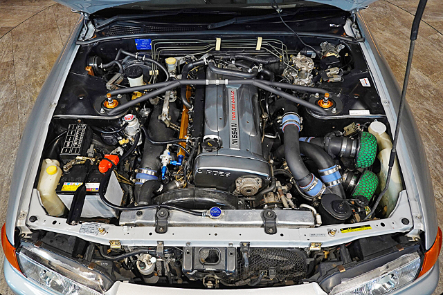 RB26 With HKS GT3-2530 TWIN TURBO.