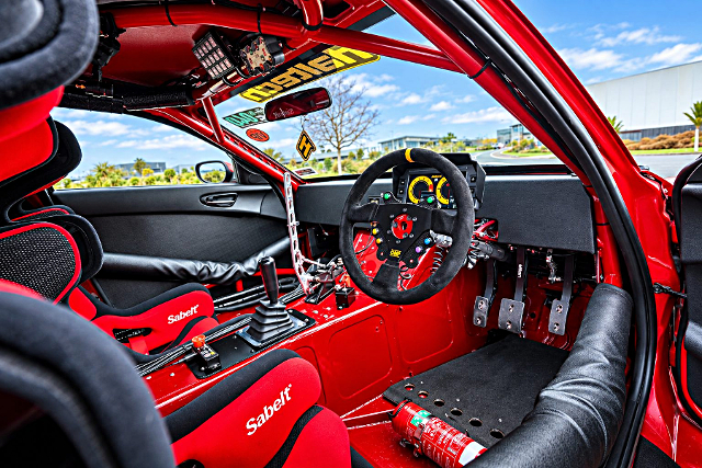 Custom Interior of MAZDA RX-8.