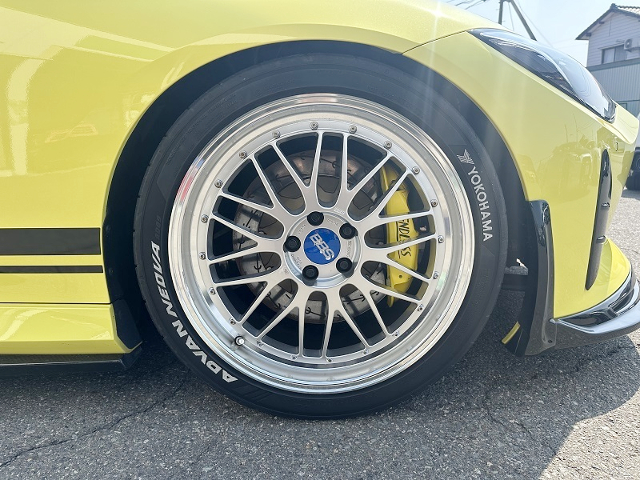 Front Rim of PHOENIX'S POWER modified 500HP RZ34 FAIRLADY Z PROTO SPEC.