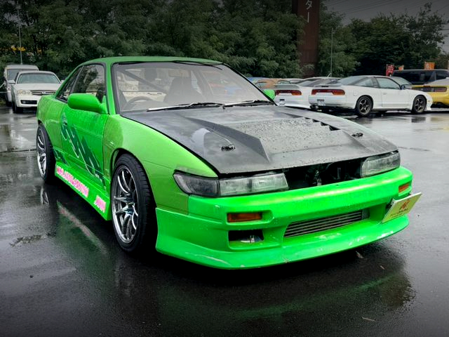 Front exterior of S13 NISSAN SILVIA.