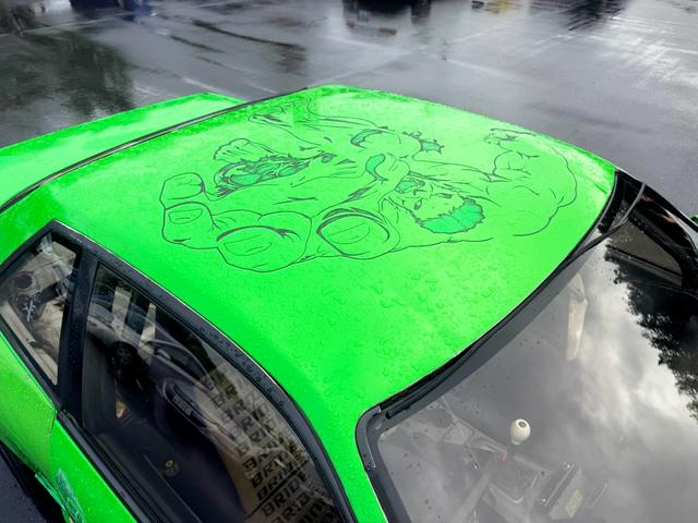 Roof of S13 NISSAN SILVIA.