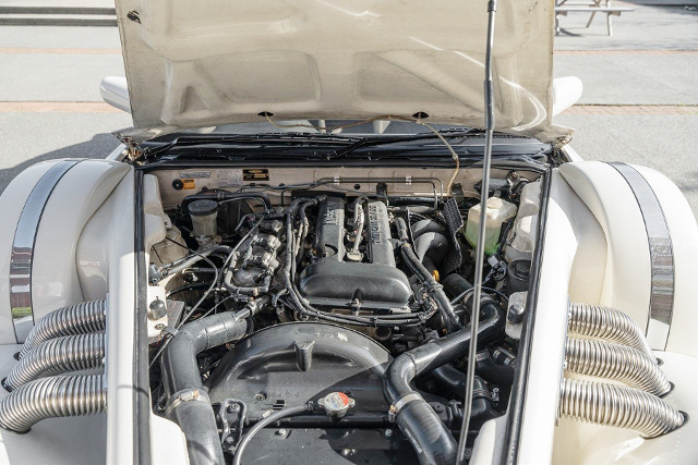SR20DET turbo engine installed S13 SILVIA based Mitsuoka Le-Seyde.