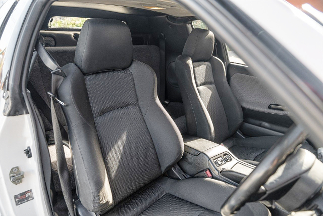 Seats of S13 SILVIA based Mitsuoka Le-Seyde.