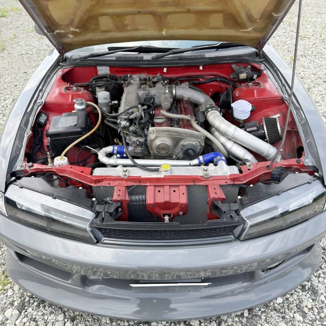 RB25DET TURBO ENGINE installed S14 Silvia.
