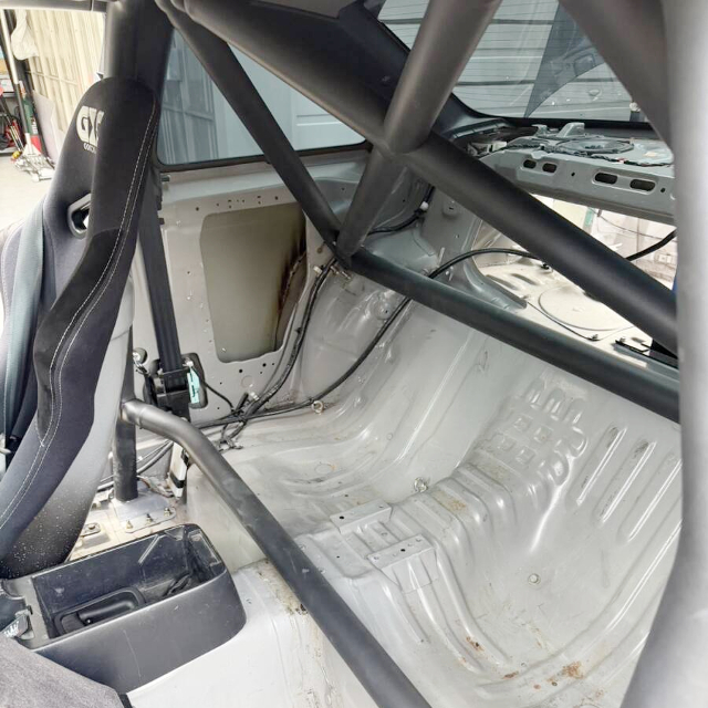 Roll Cage Installed WIDEBODY S14 NISSAN SILVIA.