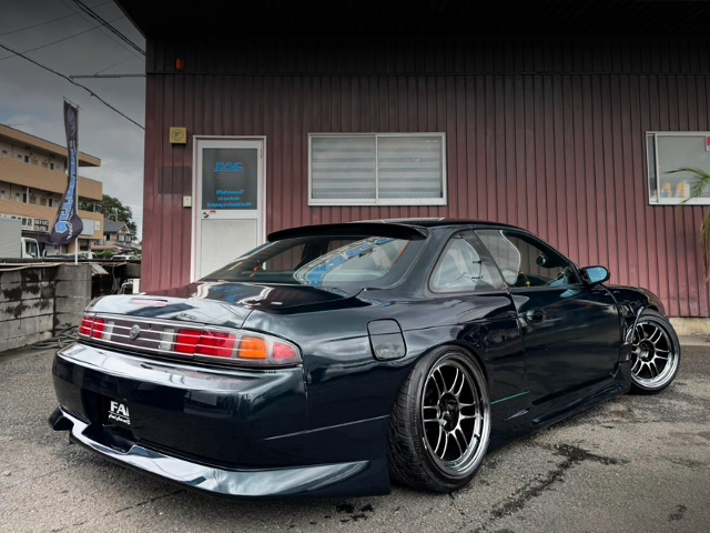 Rear exterior of S14 SILVIA K'S.