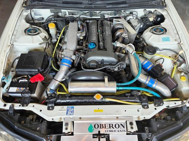 SR20DET With HKS GT-SS Turbo installed S15 SILVIA SPEC-R.