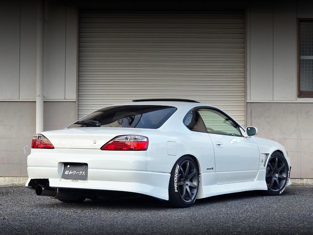 Rear exterior of S15 SILVIA SPEC-R.