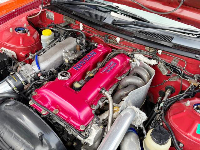 SR20DET turbo installed ORIGIN WIDEBODY S15 SILVIA.