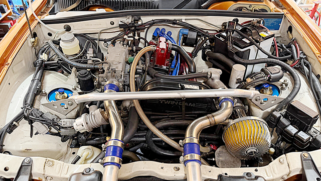 CADCARS F6A+HT07 TURBOCHARGER.