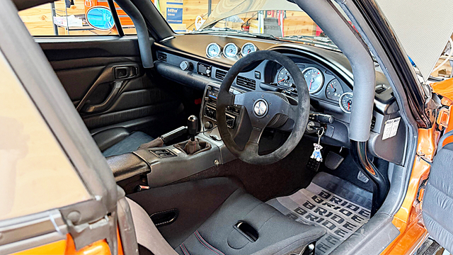 Interior of Timely Street Demo Car 120PS EA11R SUZUKI CAPPUCCINO.
