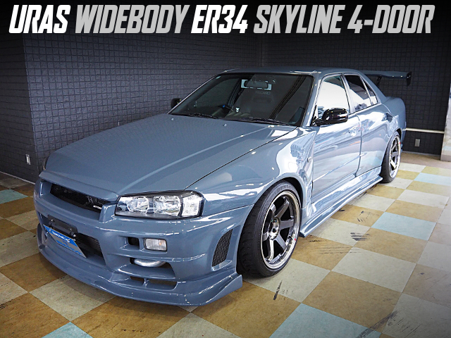 URAS WIDEBODY ER34 SKYLINE 4-DOOR.