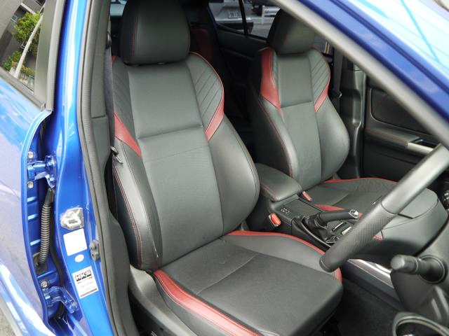 Seats of 421PS VAB SUBARU WRX STI TYPE-S.