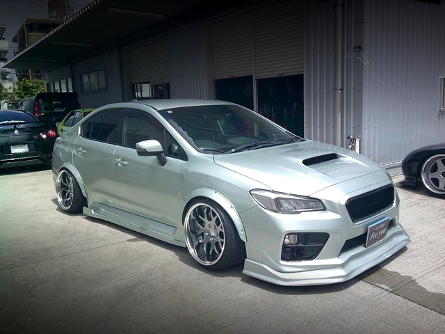 Front exterior of WIDEBODY VAB SUBARU WRX STI TYPE-S.