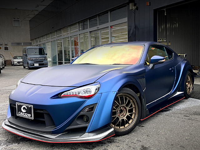Front exterior of VARIS WIDEBODY ZC6 SUBARU BRZ GT.