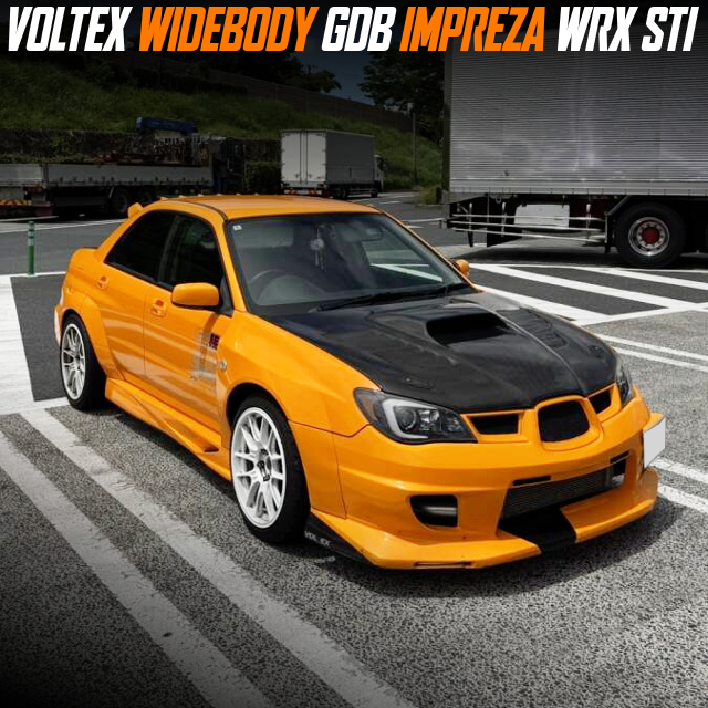 VOLTEX WIDEBODY GDB IMPREZA WRX STI.
