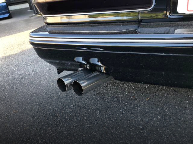 Exhaust Muffler of Y31 CEDRIC CLASSIC SV.