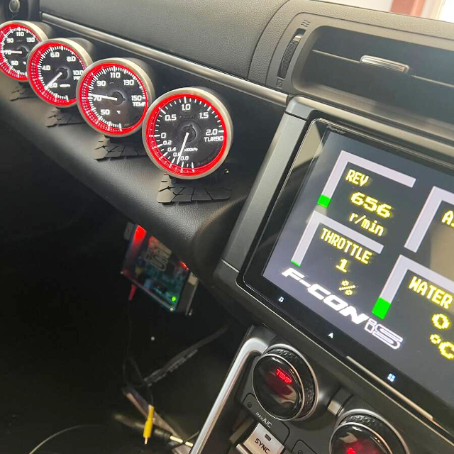 Aftermarket Geuges of ZD8 SUBARU BRZ R.