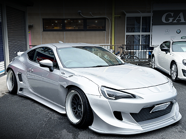 Front exterior of PANDEM WIDEBODY ZN6 TOYOTA 86GT.