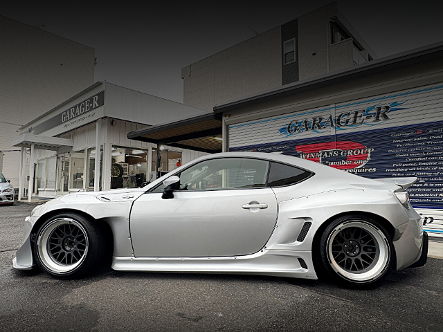 Side exterior of PANDEM WIDEBODY ZN6 TOYOTA 86GT.