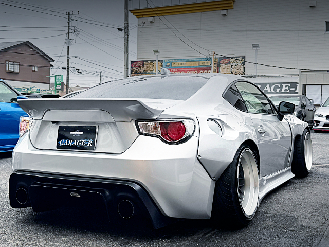 Rear exterior of PANDEM WIDEBODY ZN6 TOYOTA 86GT.