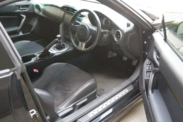 Interior of ROCKET BUNNY WIDEBODY ZN6 TOYOTA 86GT LIMITED.