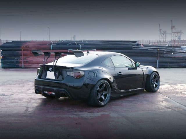 Rear exterior of ROCKET BUNNY WIDEBODY ZN6 TOYOTA 86GT LIMITED.