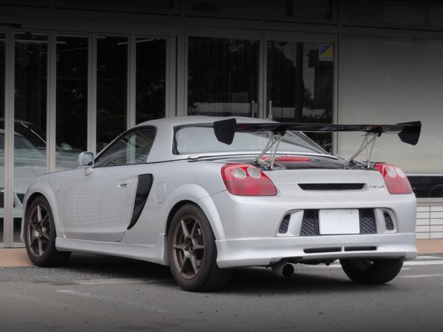 Rear exterior of ZZW30 TOYOTA MR-S S EDITION.