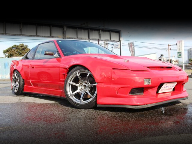 Front exterior of WIDEBODY 180SX TYPE-S.