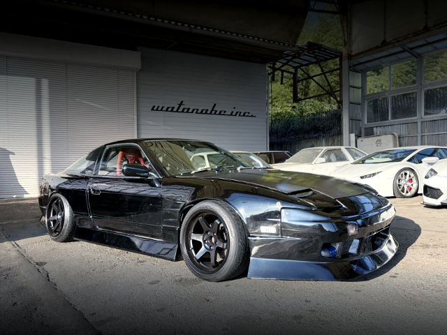 Front exterior of WIDEBODY RPS13 180SX.