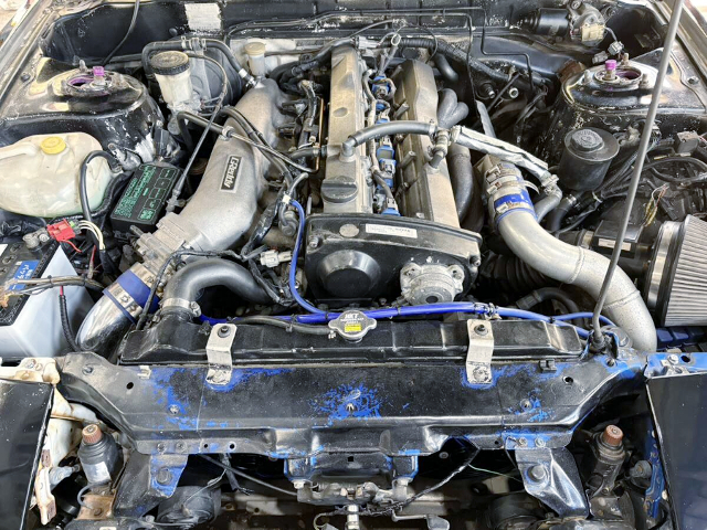 RB25DET 2.5L TURBO ENGINE installed WIDEBODY RPS13 180SX.