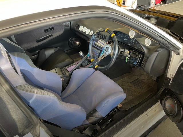 Driver Side Interior of WIDEBODY 180SX TYPE-X.